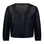 Load image into Gallery viewer, Betty Barclay Cropped Cardigan Navy

