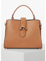 Load image into Gallery viewer, Luella Grey Carrie Crossbody Tote Bag Camel
