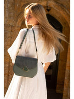 Load image into Gallery viewer, Luella Grey Lily Bag Green
