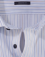 Load image into Gallery viewer, Olymp Modern Fit Business Shirt Multi Thin Stripe
