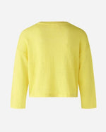 Load image into Gallery viewer, Oui Linen Cardigan Yellow
