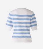 Load image into Gallery viewer, Oui Stripe Pullover Blue
