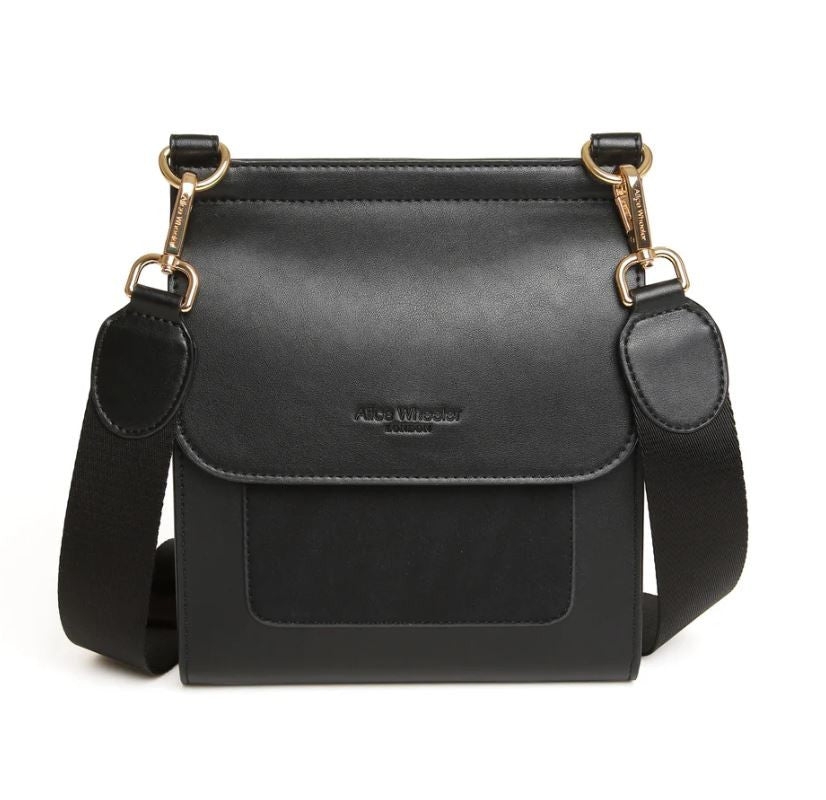 Alice Wheeler Crossbody Bag Black