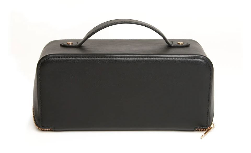 Alice Wheeler Train Case Black