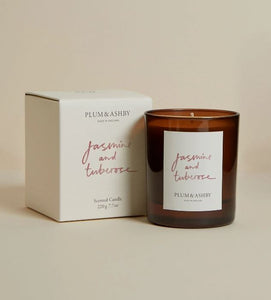 Plum & Ashby Jasmine and Tuberose Candle