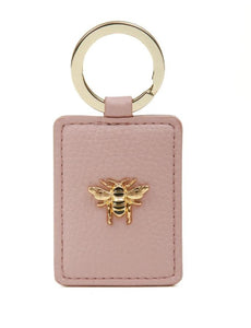 Alice Wheeler Bee Keyring Pink