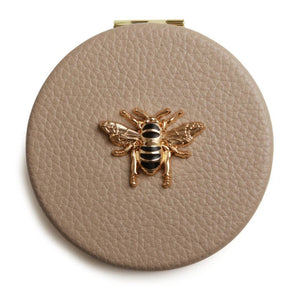 Alice Wheeler Compact Mirror Stone