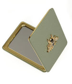 Load image into Gallery viewer, Alice Wheeler Compact Mirror Sage
