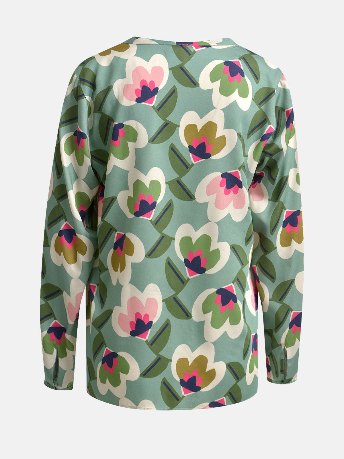 Milano Floral Blouse Sage