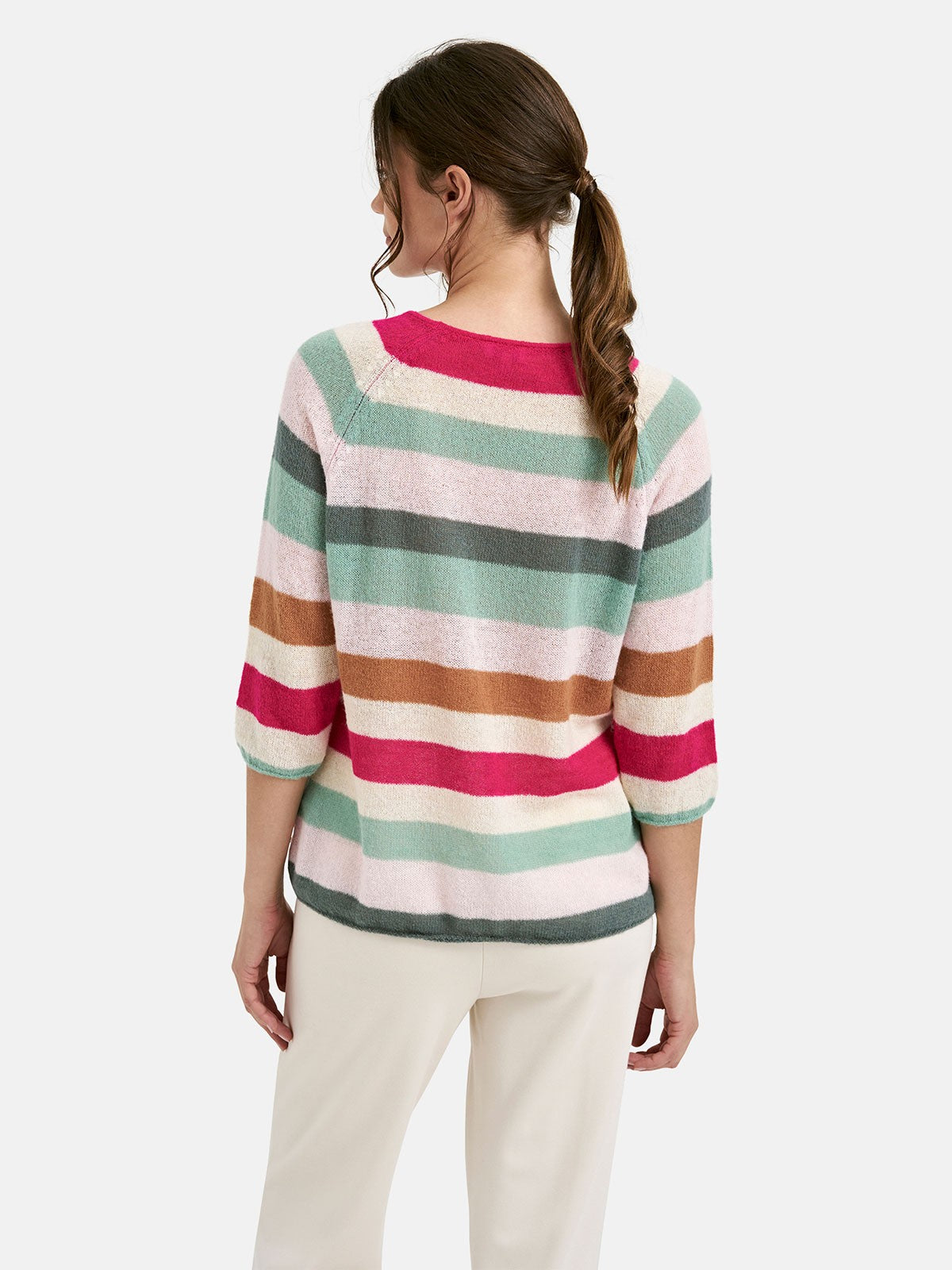 Milano Stripe Soft Jumper Multi