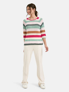 Milano Stripe Soft Jumper Multi