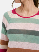 Load image into Gallery viewer, Milano Stripe Soft Jumper Multi
