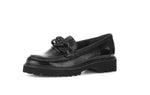 Load image into Gallery viewer, Gabor Chunky Loafer Black
