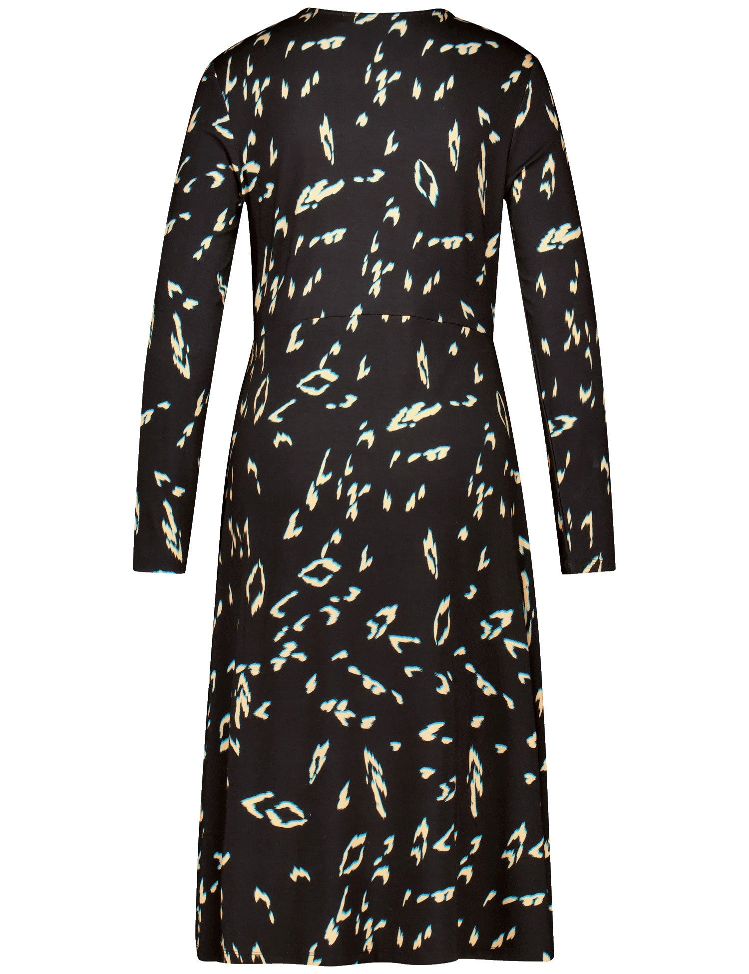 Taifun Jersey Printed Dress Black