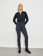 Load image into Gallery viewer, Gerry Weber Slim Crop Trouser Navy
