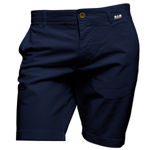 Navy Twill Shorts