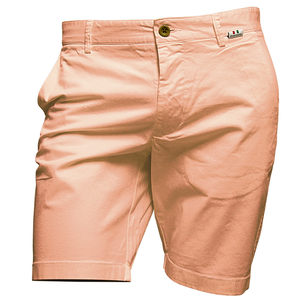 Apricot Twill Shorts