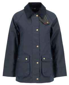 Barbour Acorn Waxed Jacket Navy