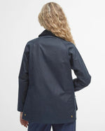 Load image into Gallery viewer, Barbour Acorn Waxed Jacket Navy
