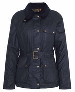 Load image into Gallery viewer, Barbour Solway Waxed Jacket Navy
