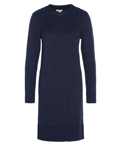 Barbour Guernsey Knitted Dress Navy