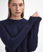 Load image into Gallery viewer, Barbour Guernsey Knitted Dress Navy
