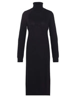 Load image into Gallery viewer, Barbour Pendle Midi Knitted Dress Black
