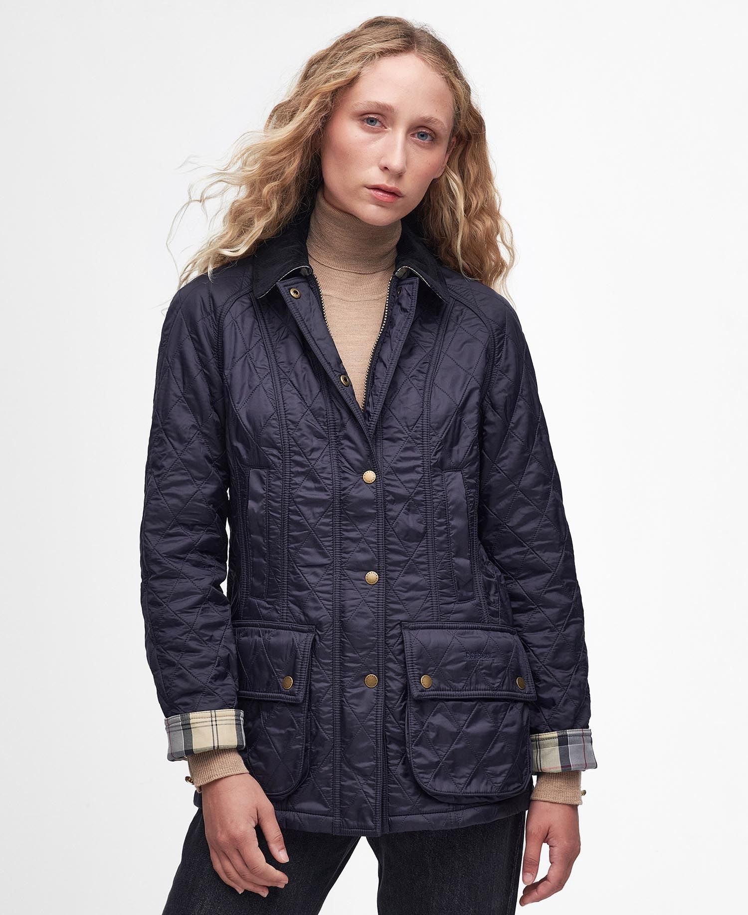 Barbour Beadnell Polarquilt Navy