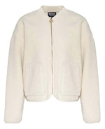 Load image into Gallery viewer, Barbour International Serova Fleece Jacket Stone
