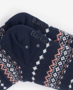 Load image into Gallery viewer, Barbour Fairisle Lounge Socks Pink
