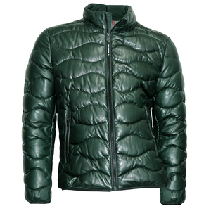 Milestone Nappa Leather Roger Jacket Green