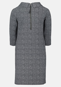 Betty Barclay Knitted Shift Dress Grey