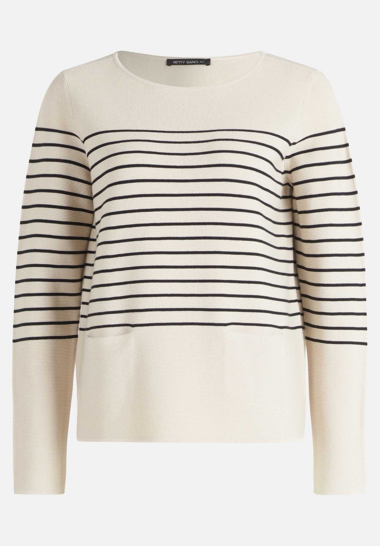 Betty Barclay Stripe Fine Knit Biege