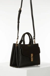 Luella Grey Kirstie Crossbody Tote Black