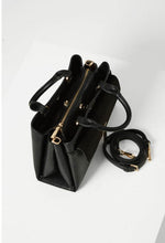 Load image into Gallery viewer, Luella Grey Kirstie Crossbody Tote Black
