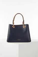 Load image into Gallery viewer, Luella Grey Gala Crossbody Tote Navy
