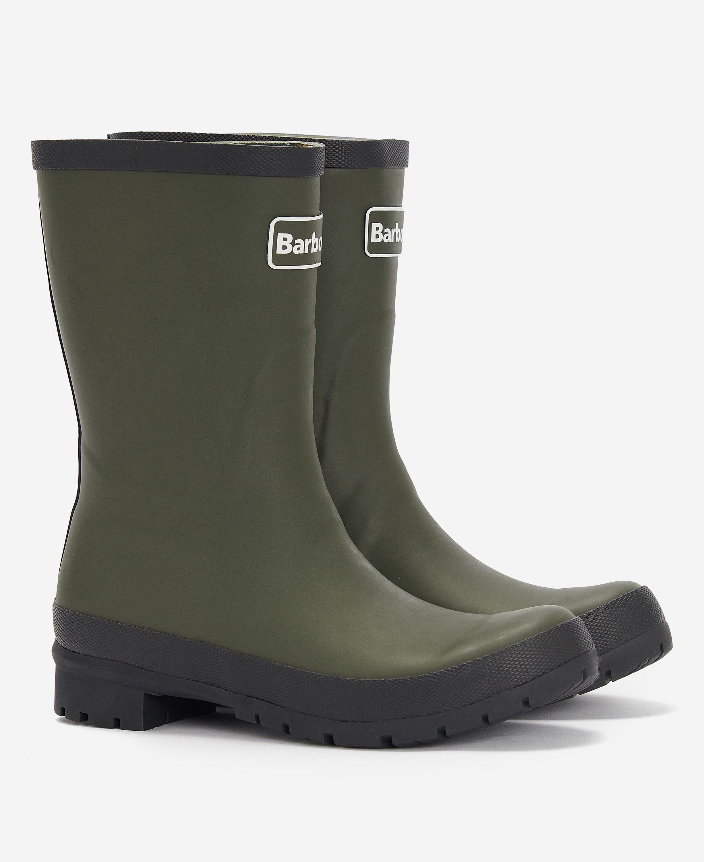 Barbour Banbury Mid Calf Wellington  Olive