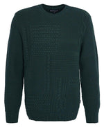Load image into Gallery viewer, Sea Green Cable Crew Neck Sweater
