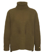 Load image into Gallery viewer, Barbour International Roberta Roll Neck Green
