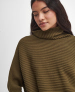 Load image into Gallery viewer, Barbour International Roberta Roll Neck Green
