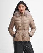 Load image into Gallery viewer, Barbour Island Quilted Jacket Beige
