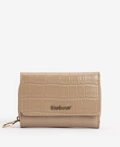 Barbour Faux Croc Purse Honey