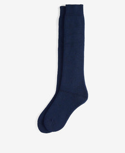 Barbour Wellington Socks Navy