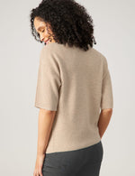 Load image into Gallery viewer, Gerry Weber Short Sleeve Jumper Cream
