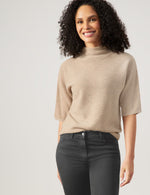 Load image into Gallery viewer, Gerry Weber Short Sleeve Jumper Cream
