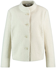 Gerry Weber Teddy Fleece Jacket Cream