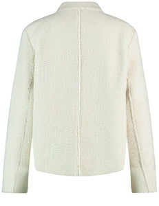 Gerry Weber Teddy Fleece Jacket Cream