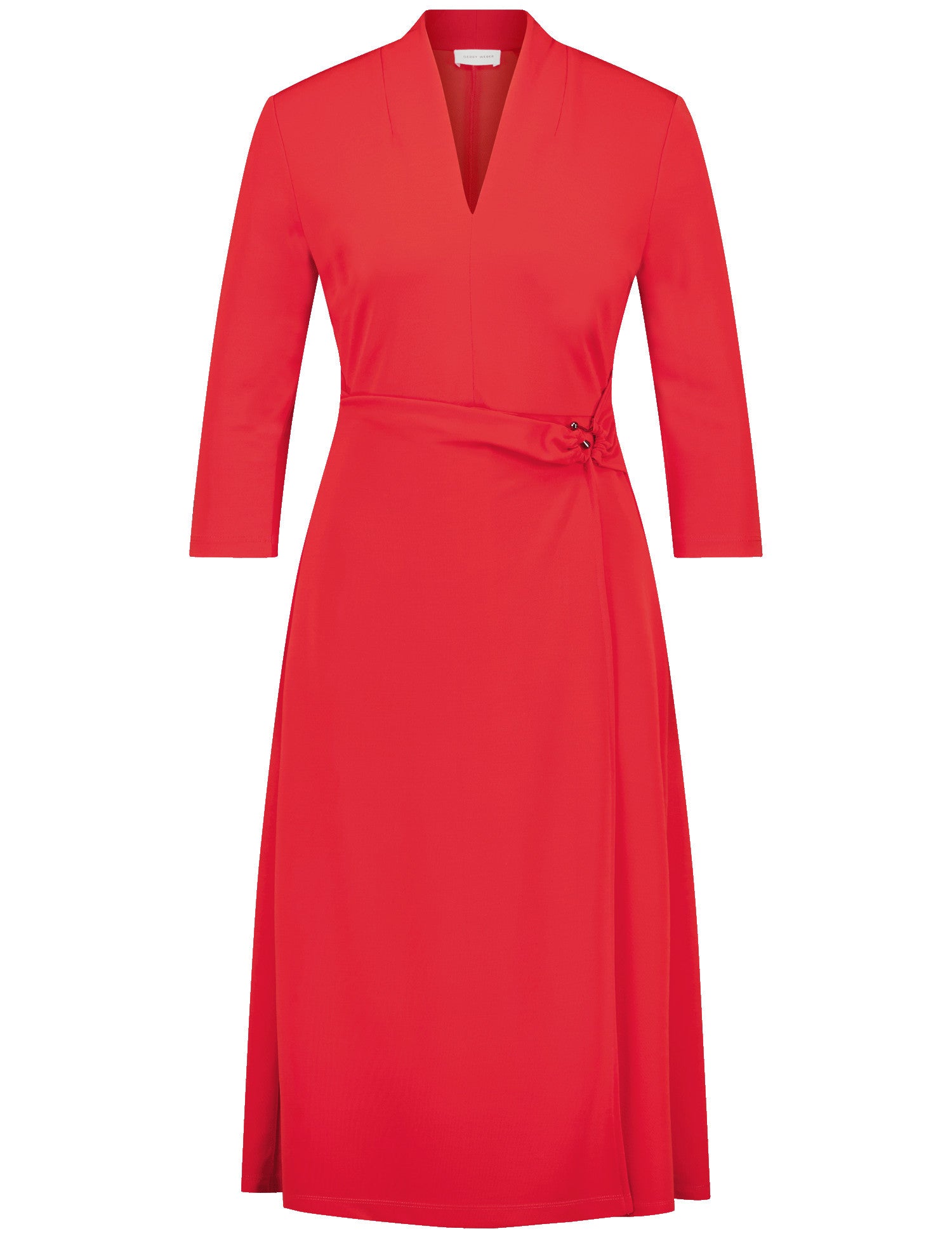 Gerry Weber Wrap Over Dress Red