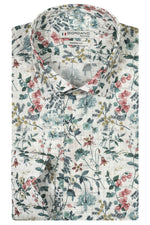 Load image into Gallery viewer, Giordano Modern Fit Shirt Colourful Flower Liberty Print Off White
