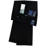 Load image into Gallery viewer, Bruhl Montana Thermal Lined Navy Trouser Regular Leg
